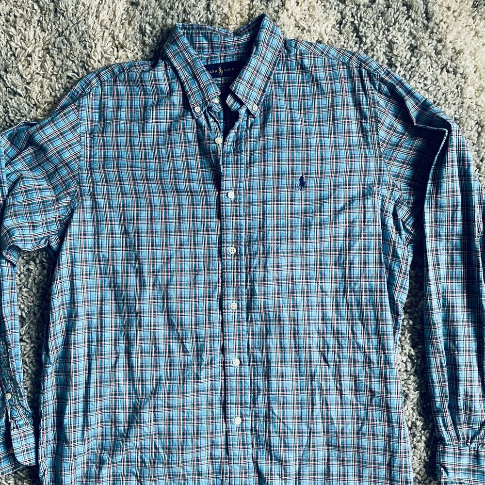 Ralph Lauren button up long sleeve shirt